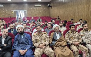 تکریم و معارفه فرمانده محور عملیاتی شهید کاوه